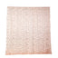 8ftx8ft Rose Gold Embroider Sequin Event Curtain Drapes, Sparkly Sheer Backdrop Event Panel With Embroidery Leaf