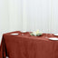 Premium Velvet 90"x132" Rectangle Tablecloth Terracotta (Rust) - Reusable Soft & Seamless Table Cover