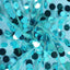 8ftx8ft Turquoise Big Payette Sequin Event Curtain Drapes, Backdrop Event Panel