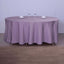 Polyester 120" Round Tablecloth Violet Amethyst - Seamless Wrinkle-Resistant Table Cover