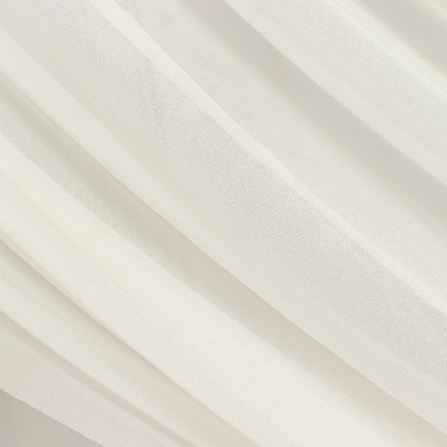 Ivory Sheer Backdrop Drape â€“ 5ftx32ft Wedding Arch & Ceiling Decor Panel, Wrinkle Free with Soft Shimmer