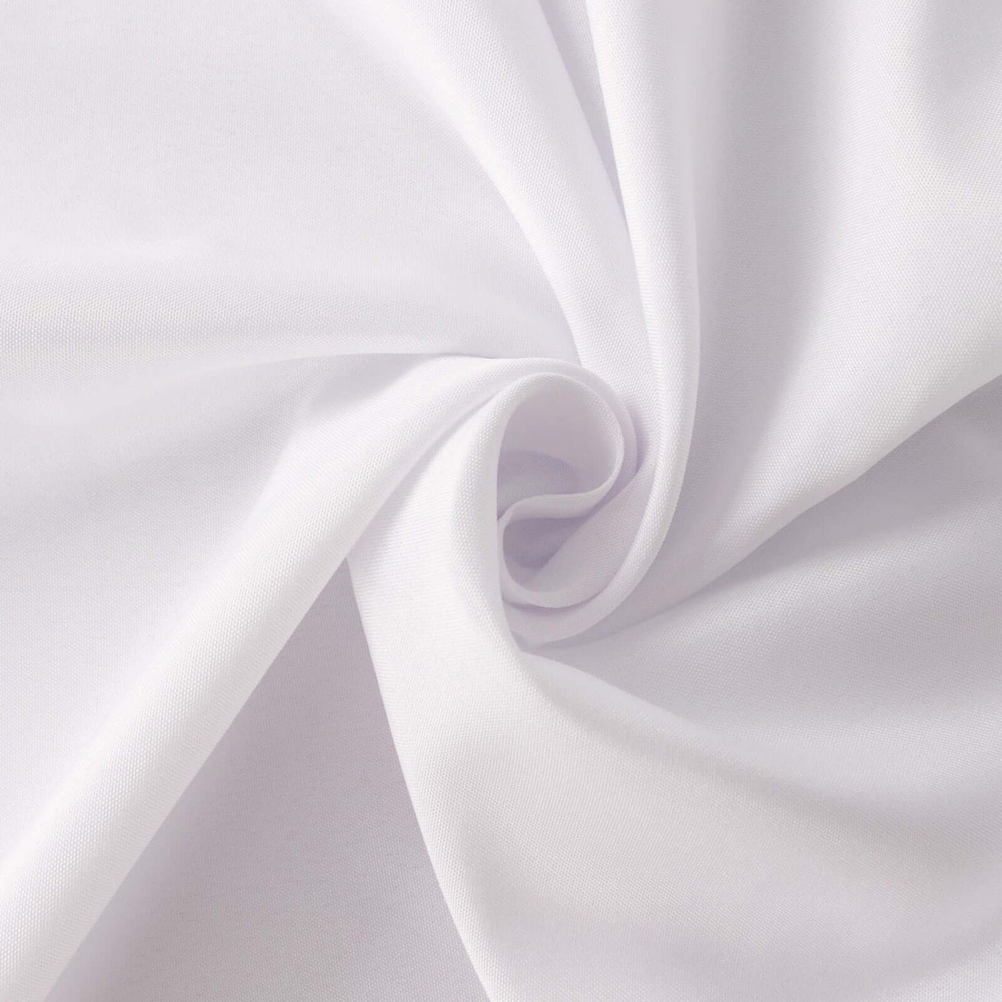 Polyester 90"x156" Rectangle Tablecloth White - Rounded Corners and Seamless Design for Luxe Events