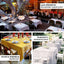 Polyester 90"x90" Table Overlay Square Tablecloth Yellow - Wrinkle-Resistant & Durable Table Cover