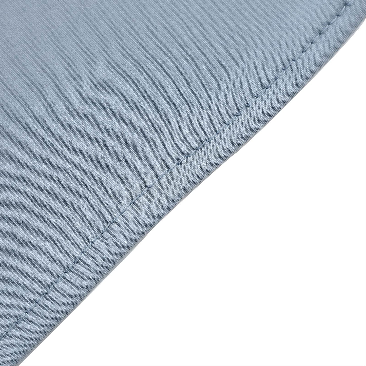 7ft Matte Dusty Blue Spandex Fitted Chiara Backdrop Stand Cover For Round Top Wedding Arch