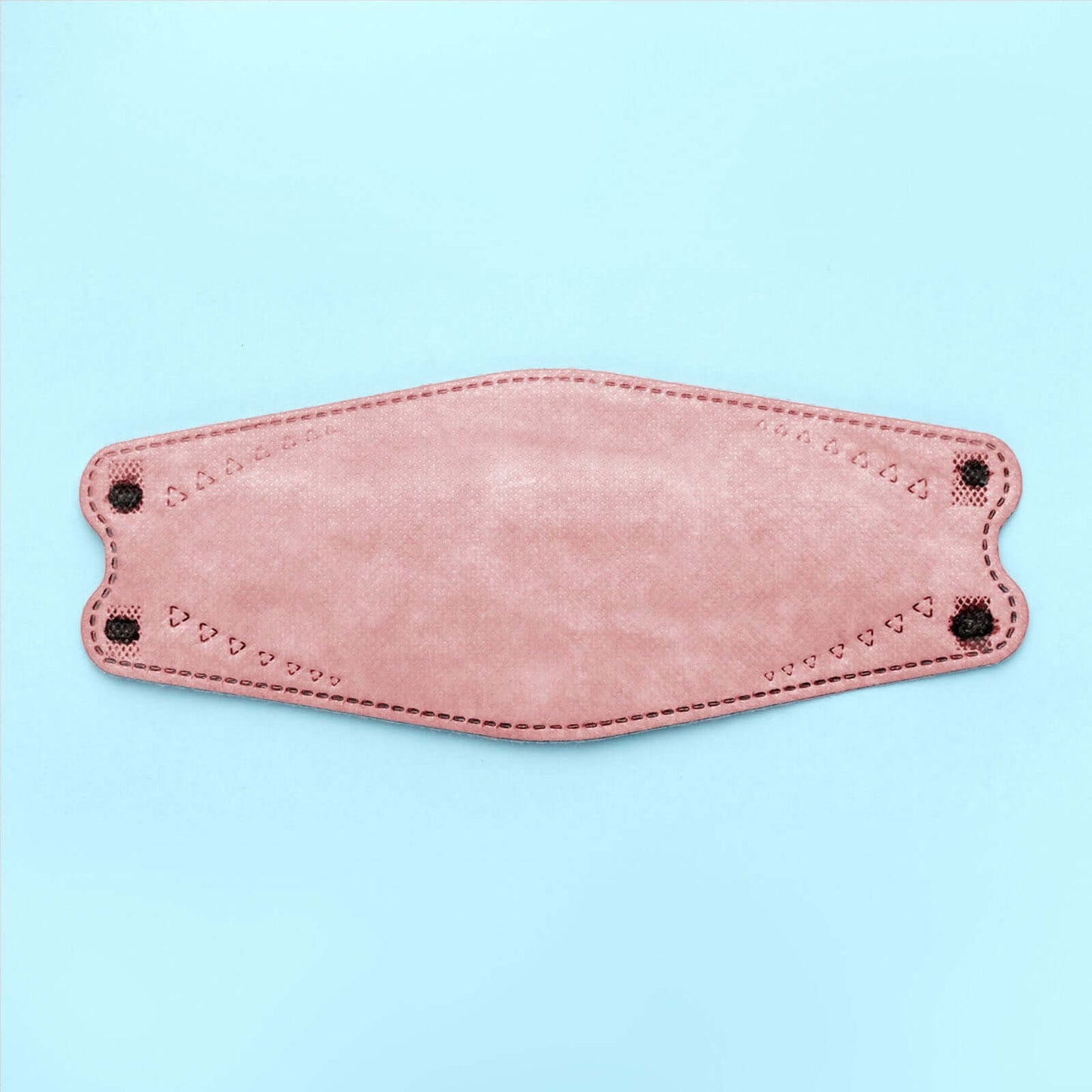 10 Pack Dusty Rose Breathable KF94 Face Mask, 3D Fish-Design Mouth Shields for Adult, 4-Layer Protective Face Masks with Adjustable Nose Clip