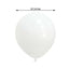 10 Pack 18" Matte Pastel White Helium or Air Latex Party Balloons