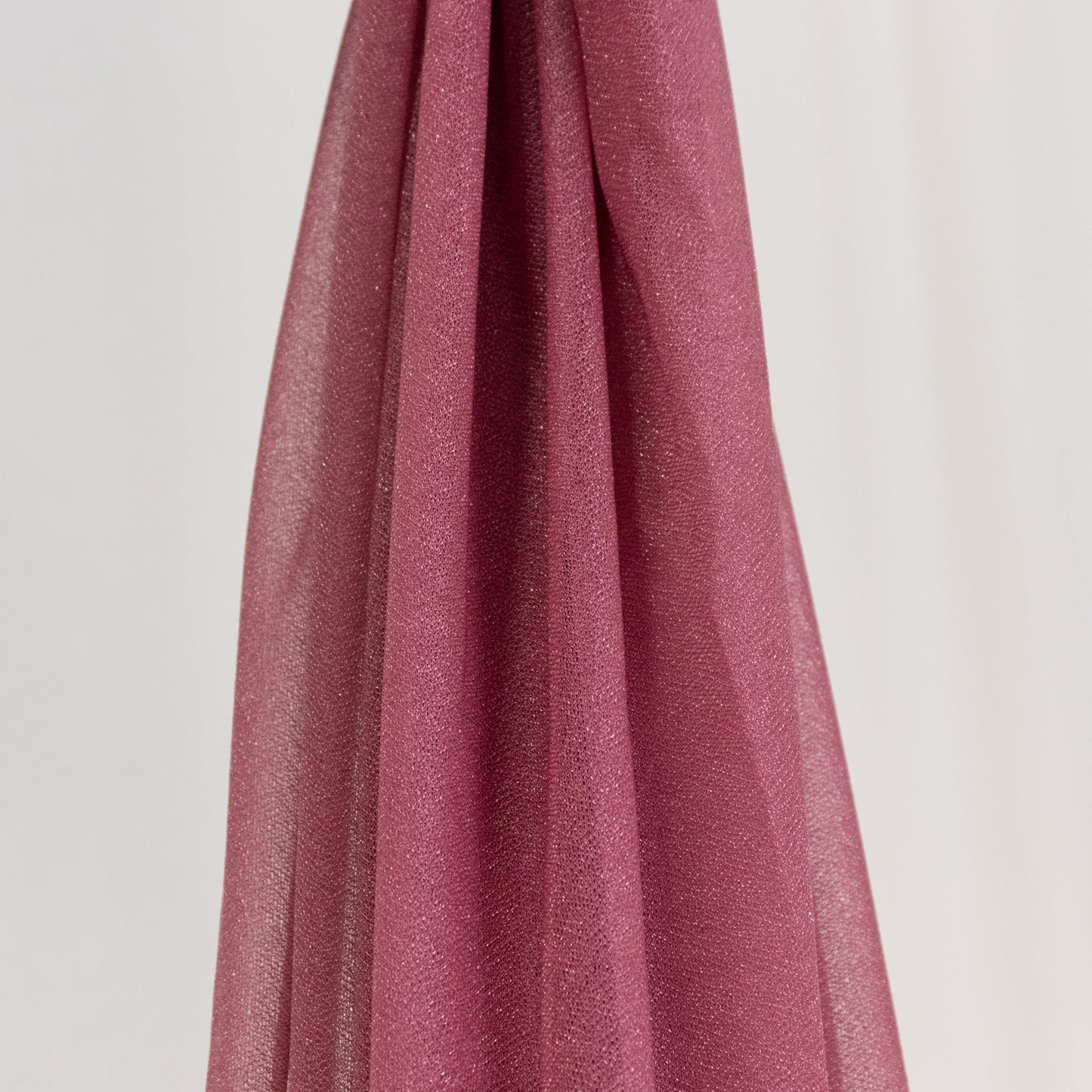 Mauve Cinnamon Rose Sheer Backdrop Drape â€“ 5ftx32ft Wedding Arch & Ceiling Decor Panel, Wrinkle Free with Soft Shimmer