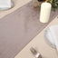Premium Velvet 12"x108" Table Runner Mauve - Sheen Finish Reusable Table Decor