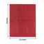 50-Pack Paper Napkins Burgundy - Soft Disposable 2-Ply Dinner Napkins for Weddings