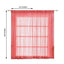 Pack of 2 52"x64â€ Coral Sequin Curtains With Rod Pocket Window Treatment Panels - Clearance SALE