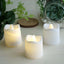 12-Pack LED Tealight Candles Mini Votive White Design - Battery Operated Flameless Lighting