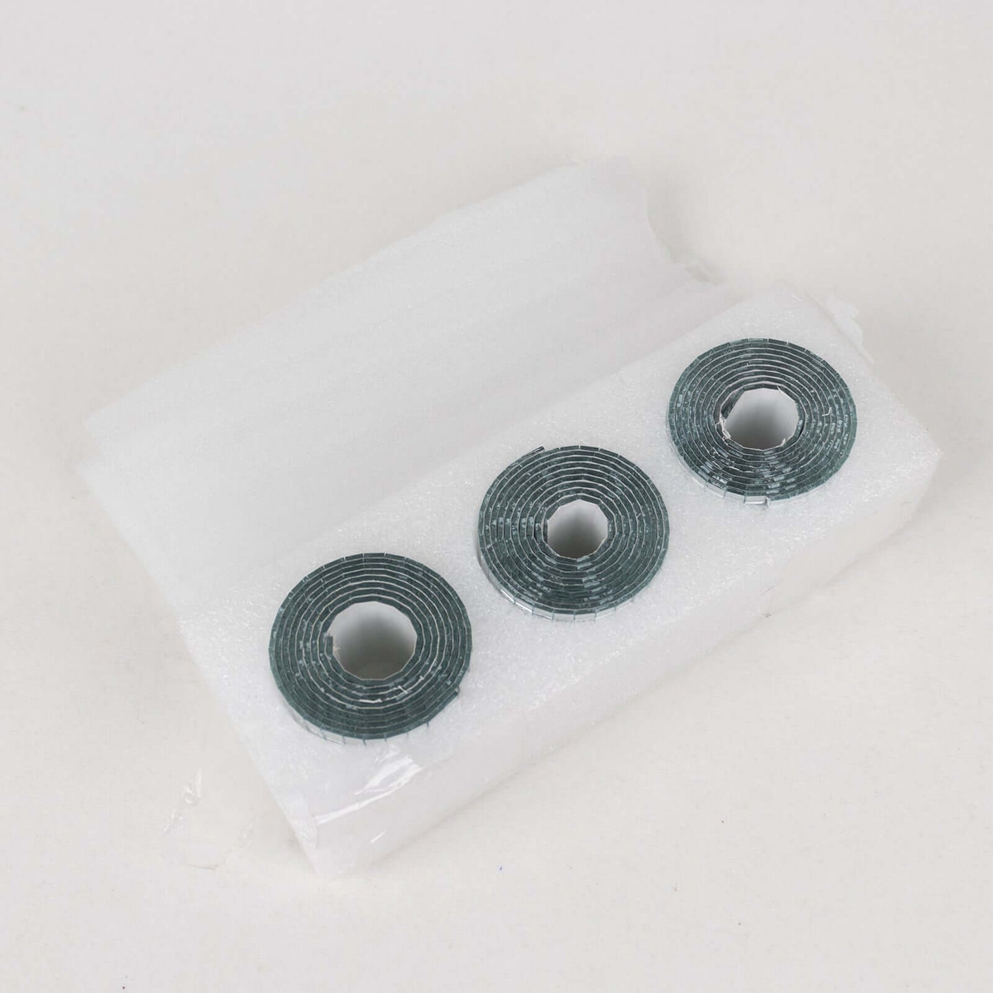 3 Pack Silver Self-Adhesive Glass Mirrors Mosaic Rolls, 9ft Mini Square Real Glass Mirror Tiles Stickers