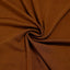 7ft Cinnamon Brown Spandex Half Moon Chiara Backdrop Stand Cover, Custom Fitted Wedding Arch Cover