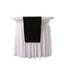 Scuba Polyester 12"x108" Table Runner Black - Wrinkle-Free Table Linen for Events & Weddings