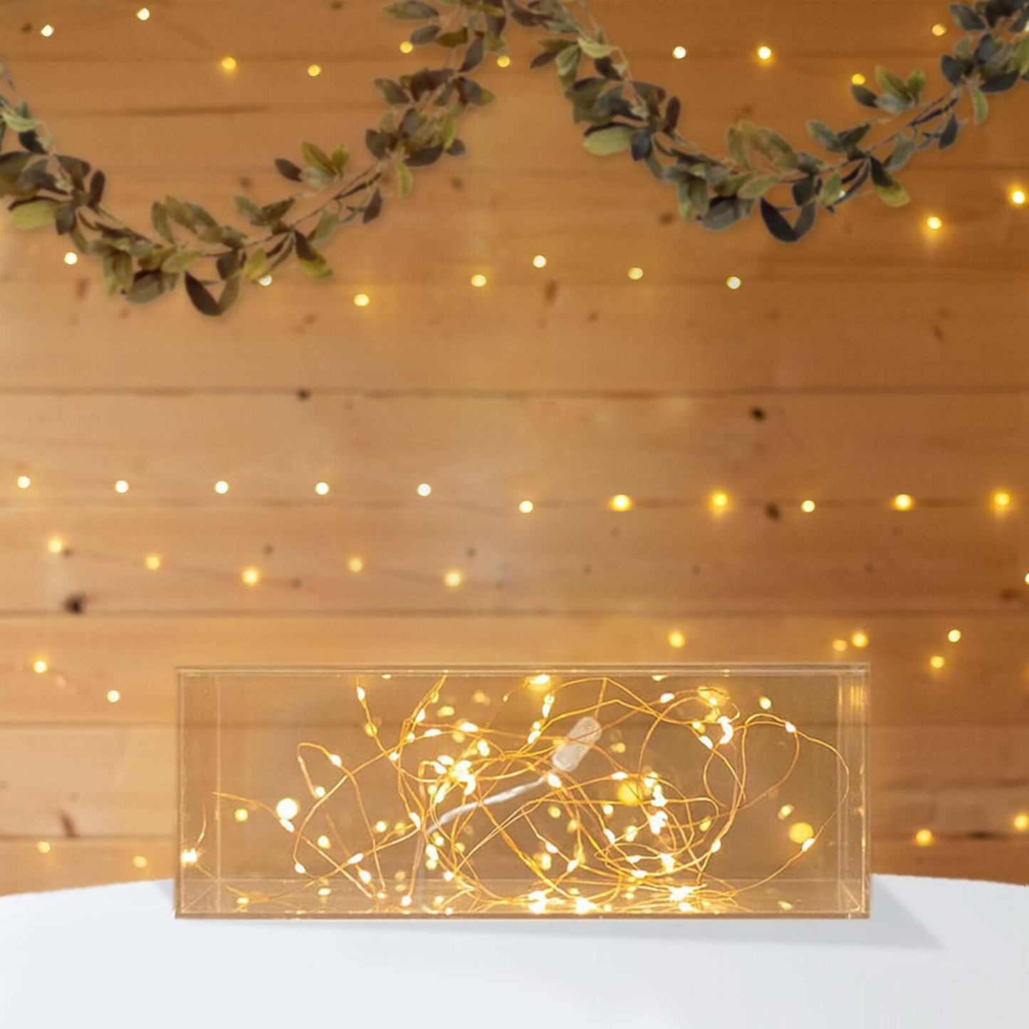 Acrylic Cake Box Stand Pedestal Riser Transparent Clear - Display for Desserts and Events 14"x14"