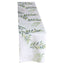 Disposable Table Runner 11"x108" White with Green Olive Leaves Print - Non-woven Stylish Spring Summer Dining Decor