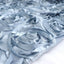 Satin 90"x132" Rectangle Tablecloth Dusty Blue - Grandiose 3D Rosette Seamless Table Cover