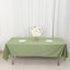 Scuba Rectangular 60"x102" Tablecloth Dusty Sage Green - Wrinkle Free & Stain Resistant Table Cover