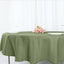 Polyester 90" Round Tablecloth Dusty Sage Green - Stain & Wrinkle-Resistant Table Cover