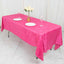 Taffeta 60"x102" Rectangle Tablecloth Fuchsia - Accordion Crinkle Table Cover