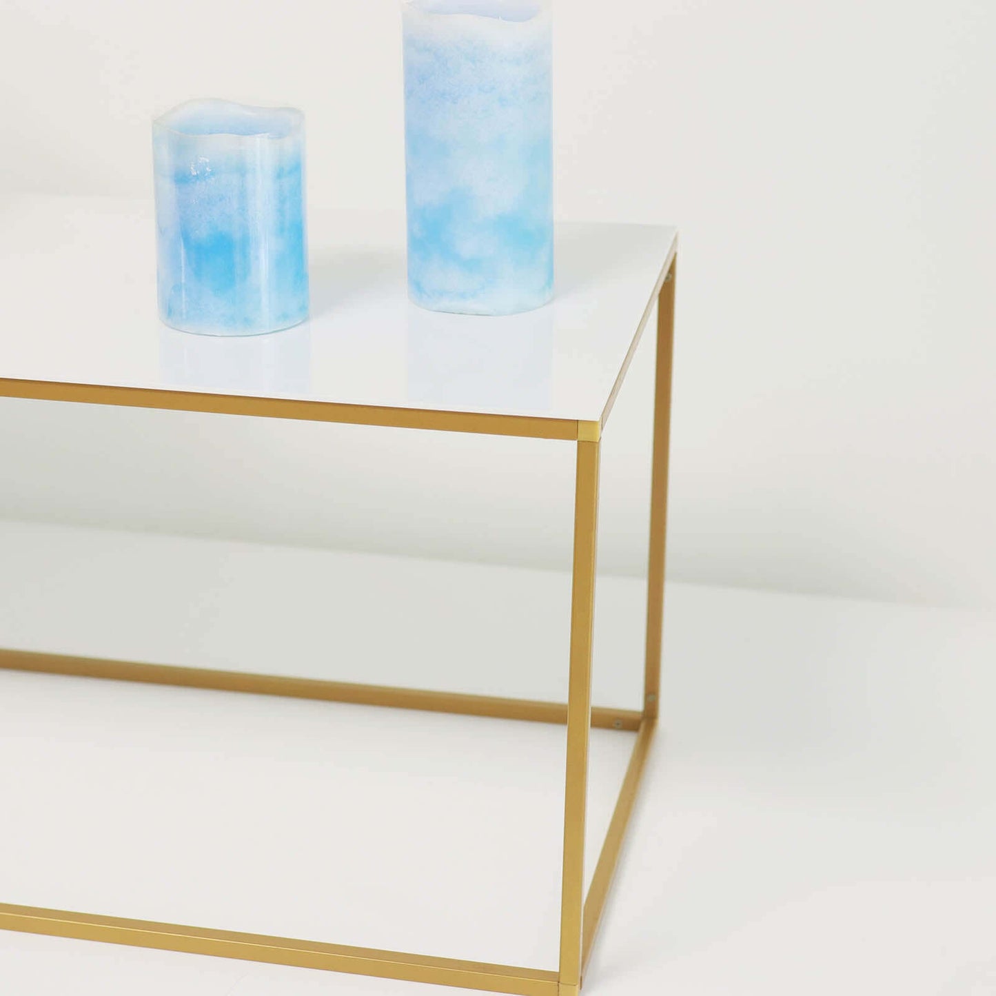 2-Pack Acrylic Plexiglass Sheets Rectangular Side Plates White - Protective Film Coating 40"x12"