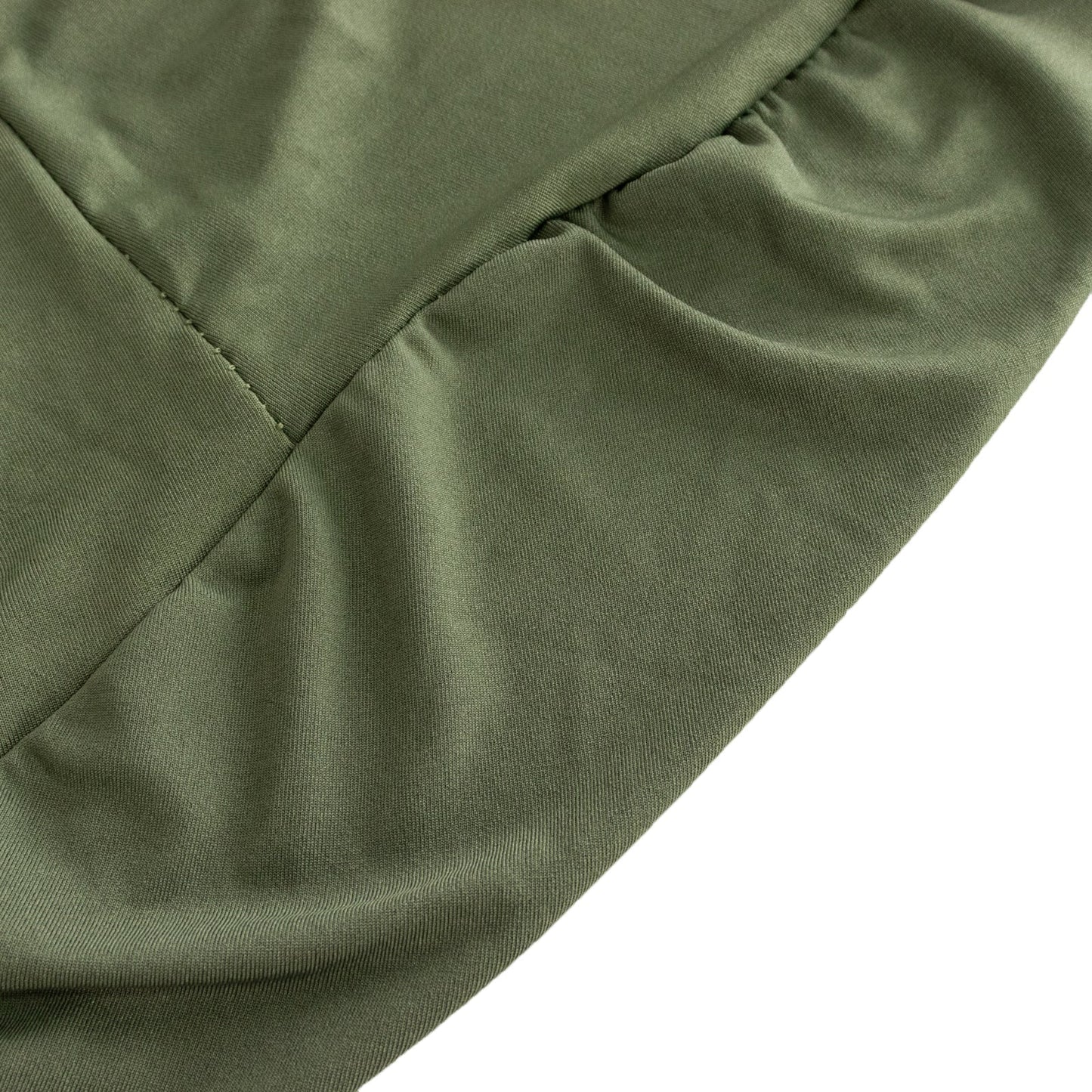 Spandex 30" Round Cocktail Table Cover Dusty Sage Green - Easy to Maintain Stretch Fitted Highboy Tablecloth