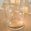 6-Pack Glass Flower Vases Cylinder Design Heavy Duty Clear - Stylish Centerpieces for Weddings 14"