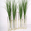 3 Plants 20" Green Artificial Indoor Outdoor Decorative Grass Sprays