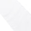 5 Pack Lamour Satin 6"x106" Chair Sashes White - Stylish Reusable Decorative Bows for Weddings & Gatherings