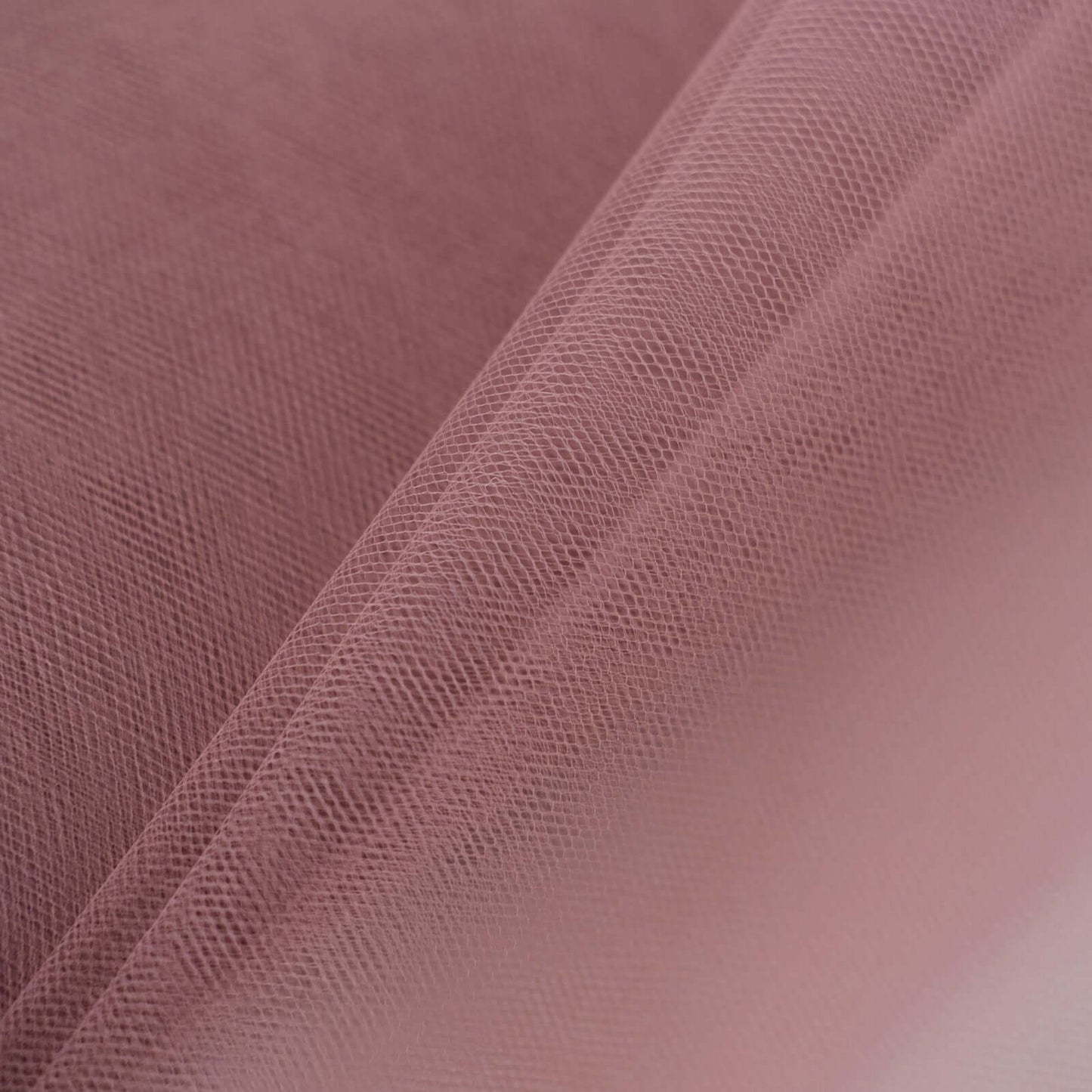 54"x40 Yards Dusty Rose Tulle Fabric Bolt, DIY Crafts Sheer Fabric Roll