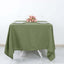 Polyester Square 70"x70" Tablecloth Dusty Sage Green - Wrinkle-Resistant & Durable Table Cover