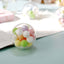 12-Pack Fillable Ornament Ball Candy Container Clear - Unique Transparent Candy Treat Favor Containers 3"