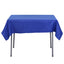 Polyester Square 54"x54" Tablecloth Royal Blue - Wrinkle-Resistant & Durable Table Cover