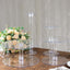 4-Tier Acrylic Round Cake Stand Set Clear - Chic Sturdy Cupcake Holder Dessert Display Pedestal in Assorted Sizes for Wedding Buffet & Catering Displays
