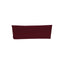 5 Pack Stretch Spandex Chair Sashes Burgundy - Fitted Finish Two Ply Heavy Duty Chair Bands 5"x12"