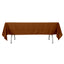 Polyester 60"x102" Rectangle Tablecloth Cinnamon Brown - Durable and Stylish Table Cover