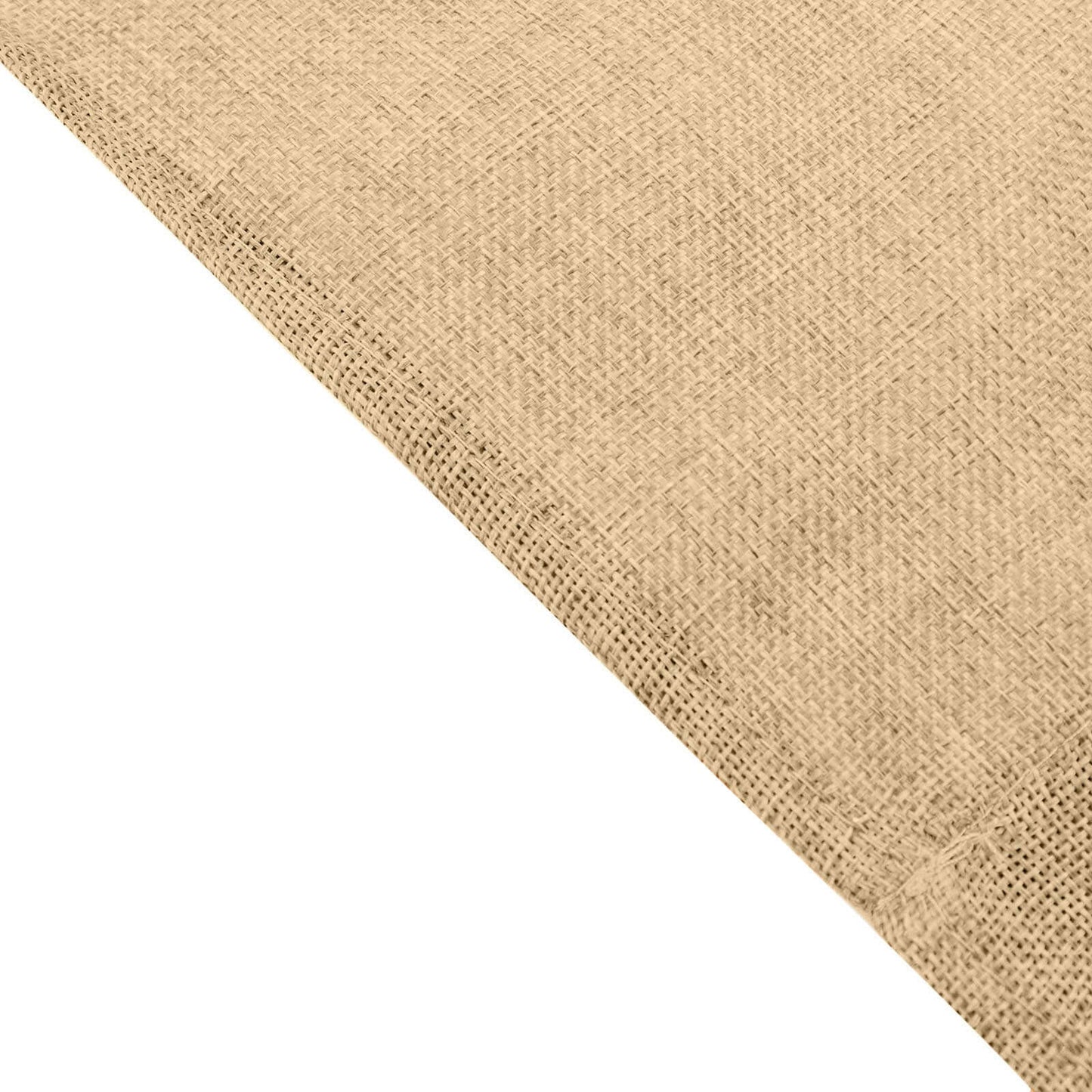 8ftx8ft Natural Jute Faux Burlap Event Curtain Drapes With Rod Pockets, Rustic Photography Backdrop Event Panel