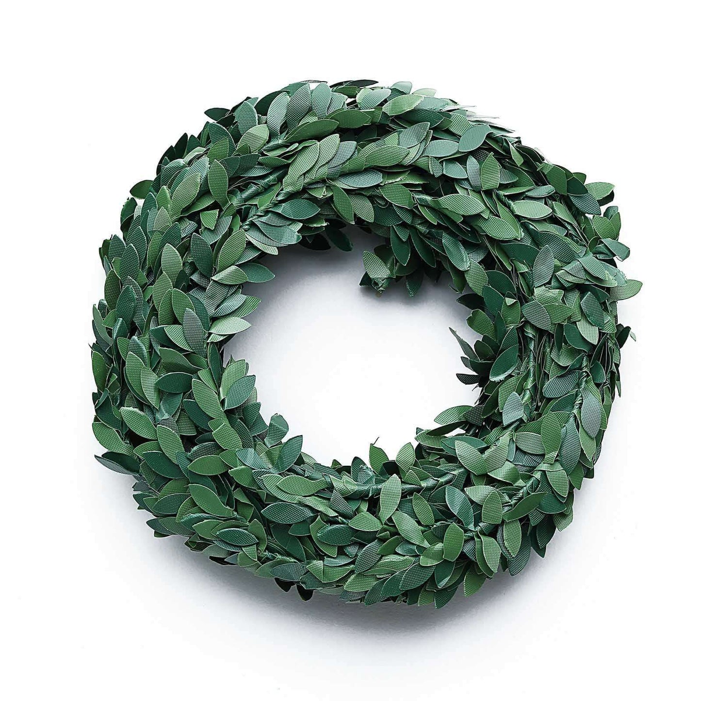18ft Mini Green Artificial Leaf Garland, Greenery With Flexible Vine