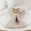 10 Pack Natural Wooden Butterfly Farmhouse Napkin Holders, 3" Boho Rustic Napkin Rings