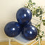 50 Pack Navy Blue Biodegradable Balloons, 12" Thickened Extra Strong Eco-friendly Latex Helium Party Balloons