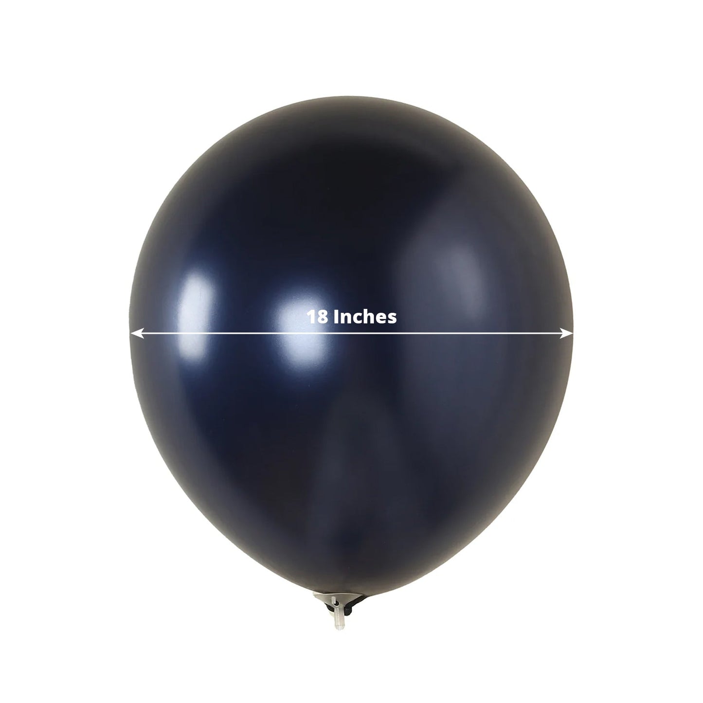 10 Pack Navy Blue Biodegradable Balloons, 18" Thickened Extra Strong Eco-friendly Latex Helium Party Balloons