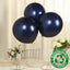10 Pack Navy Blue Biodegradable Balloons, 18" Thickened Extra Strong Eco-friendly Latex Helium Party Balloons