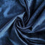 5 Pack Premium Velvet 20"x20" Napkins Navy Blue - Soft Sheen Finish Cloth Napkins