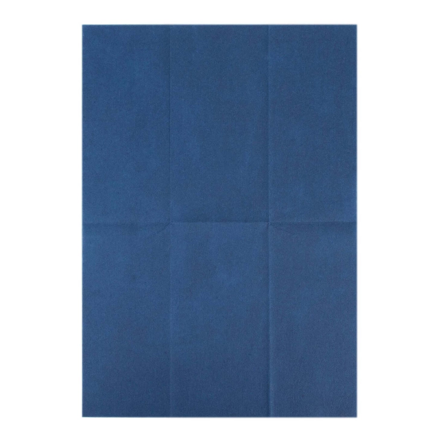 20 Pack Linen-Like Paper 8.5"x4" Napkins Navy Blue - Highly Absorbent & Disposable Airlaid Guest Towels
