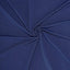 Navy Blue 4-Way Stretch Spandex Event Curtain Drapes, Wrinkle Free Backdrop Event Panel with Rod Pockets - 5ftx10ft