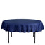 Polyester 70" Round Tablecloth Navy Blue - Durable & Wrinkle-Resistant Table Cover