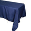 Polyester 72"x120" Rectangle Tablecloth Navy Blue - Durable and Stylish Table Cover
