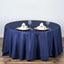 Polyester 108" Round Tablecloth Navy Blue - Wrinkle-Resistant Table Cover