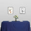 Polyester 90"x132" Rectangle Tablecloth Navy Blue - Seamless Wrinkle-Resistant Table Cover