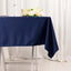 Scuba Square 54"x54" Tablecloth Navy Blue - Wrinkle Free & Stain Resistant Table Cover